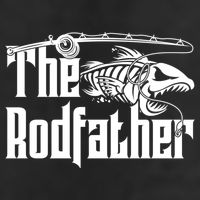 The Rodfather | Fishing 7 Panel Mesh Trucker Snapback Hat