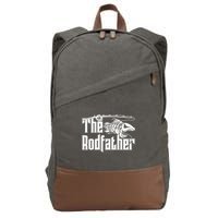 The Rodfather | Fishing Cotton Canvas Backpack