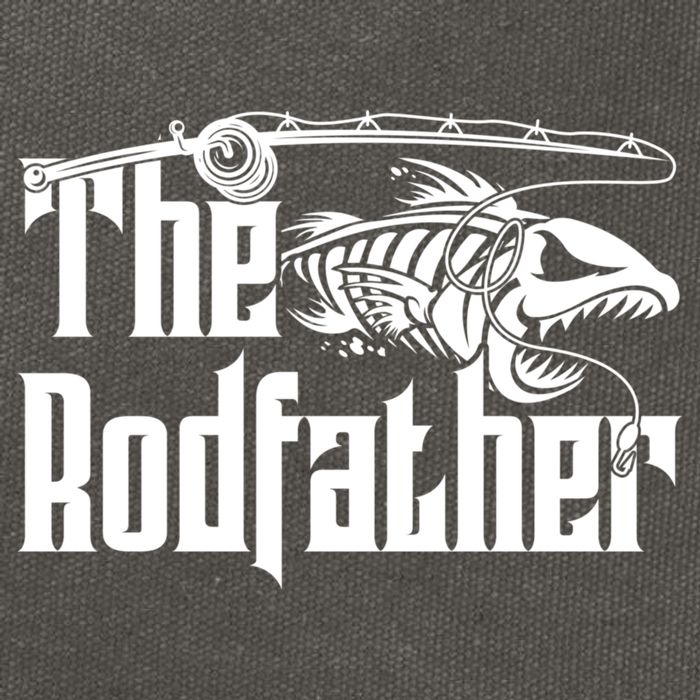 The Rodfather | Fishing Cotton Canvas Backpack