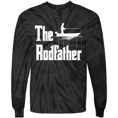 The Rod Father Funny Quote For Fisherman Tie-Dye Long Sleeve Shirt