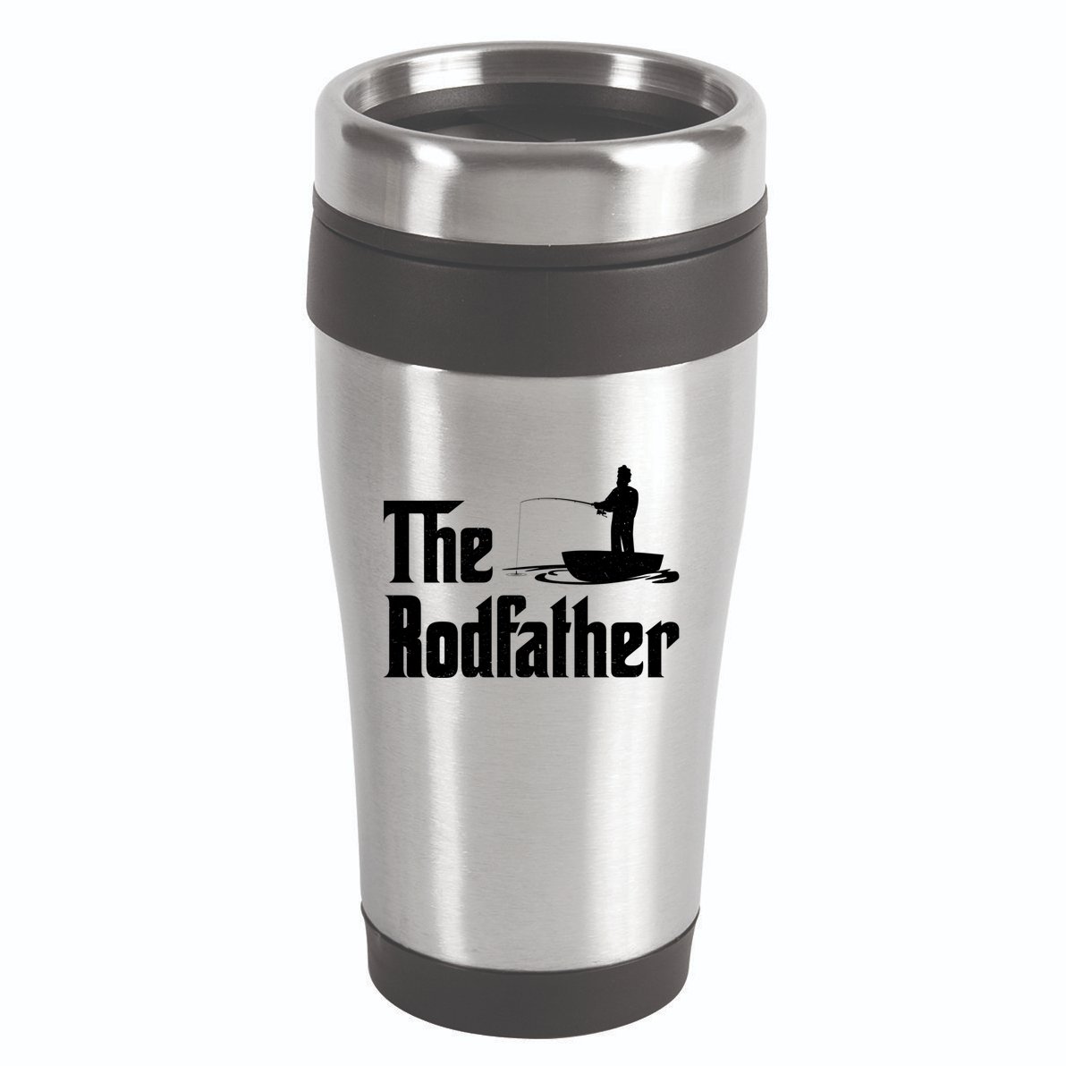 The Rodfather Funny Fishing For Fisherman Gift 16oz Travel Tumbler