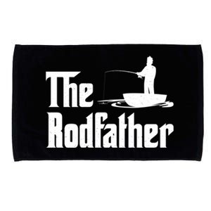 The Rodfather Funny Fishing For Fisherman Gift Microfiber Hand Towel