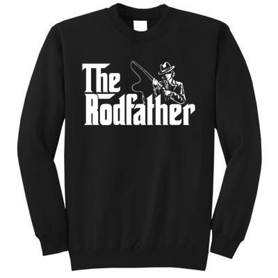 The Rodfather FatherS Day Fishing Lover Fisherman Sweatshirt