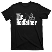 The Rodfather FatherS Day Fishing Lover Fisherman T-Shirt