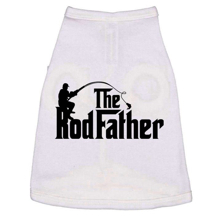 The Rodfather Funny Father’S Day Fisherman Dad Doggie Tank