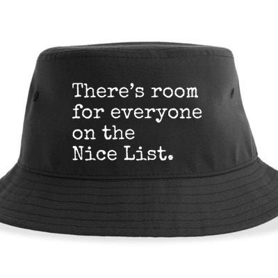 Theres Room For Everyone On The Nice List Sustainable Bucket Hat