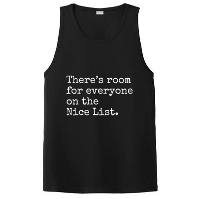 Theres Room For Everyone On The Nice List PosiCharge Competitor Tank