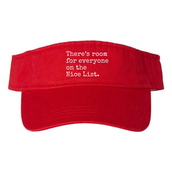 Theres Room For Everyone On The Nice List Visor