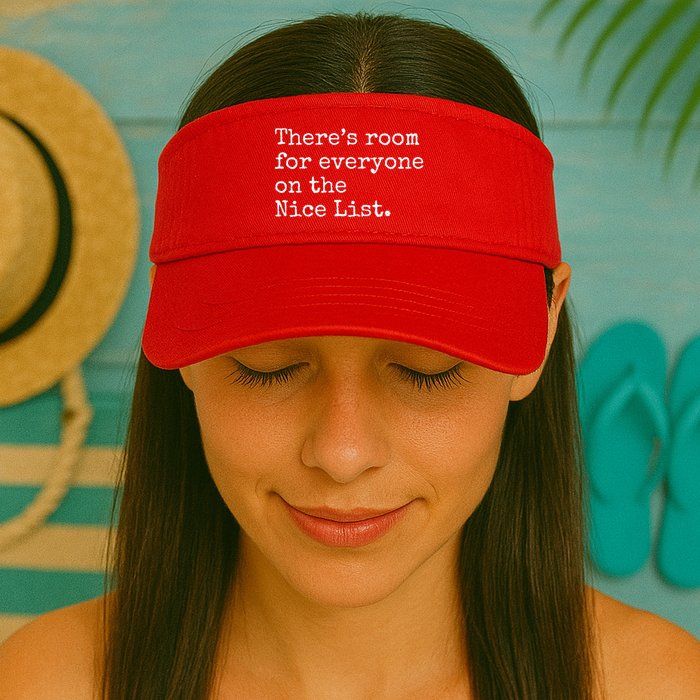 Theres Room For Everyone On The Nice List Visor