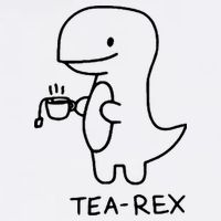 Tea Rex Funny Dinosaur Tea Party Cooling Performance Crew T-Shirt