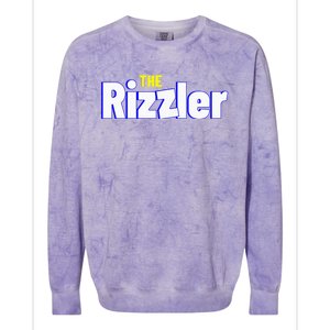 The Rizzler For The Rizz God Colorblast Crewneck Sweatshirt