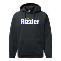 The Rizzler For The Rizz God Performance Fleece Hoodie