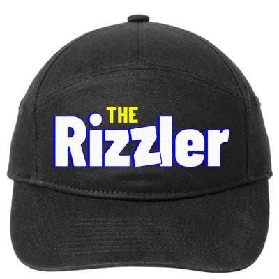 The Rizzler For The Rizz God 7-Panel Snapback Hat