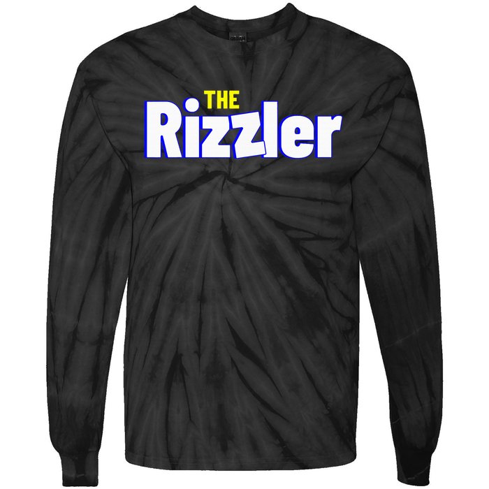 The Rizzler For The Rizz God Tie-Dye Long Sleeve Shirt