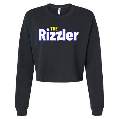 The Rizzler For The Rizz God Cropped Pullover Crew