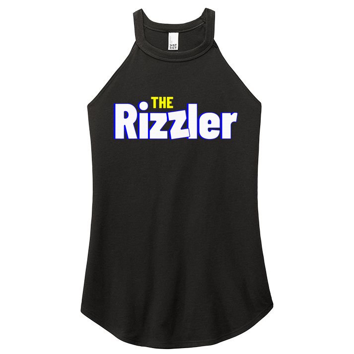 The Rizzler For The Rizz God Women's Perfect Tri Rocker Tank