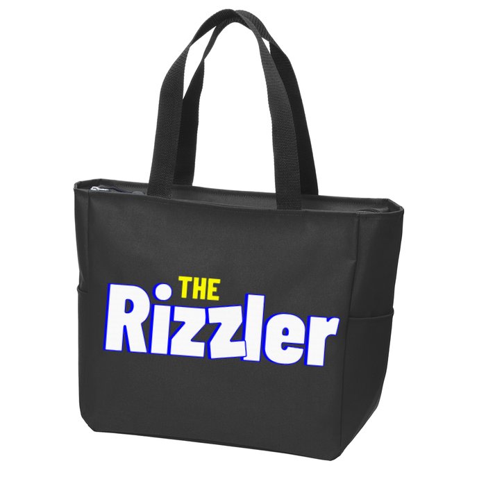 The Rizzler For The Rizz God Zip Tote Bag