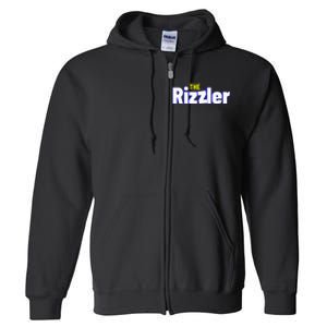 The Rizzler For The Rizz God Full Zip Hoodie