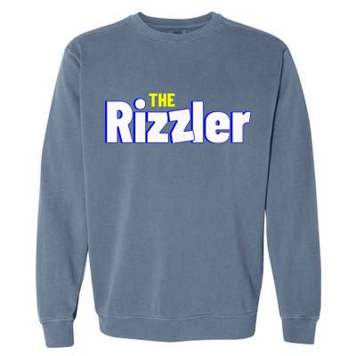 The Rizzler For The Rizz God Garment-Dyed Sweatshirt