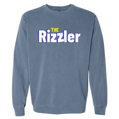 The Rizzler For The Rizz God Garment-Dyed Sweatshirt