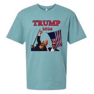 Trump Raise Fist Pump! Donald Trump Shooting Bloody Trump Rally Sueded Cloud Jersey T-Shirt