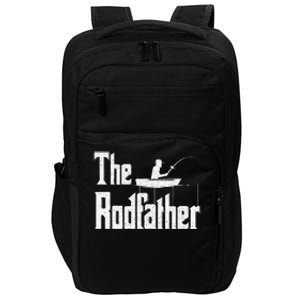 The Rodfather Funny Fishing Dad Gift Impact Tech Backpack