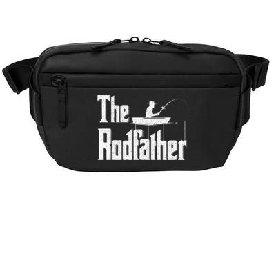 The Rodfather Funny Fishing Dad Gift Crossbody Pack