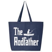 The Rodfather Funny Fishing Dad Gift 25L Jumbo Tote