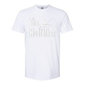 The Rodfather Funny Fishing Dad Gift Softstyle CVC T-Shirt