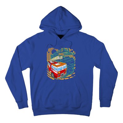 Tonka Rescue Fire Truck Prototype Action Logo Gift Hoodie