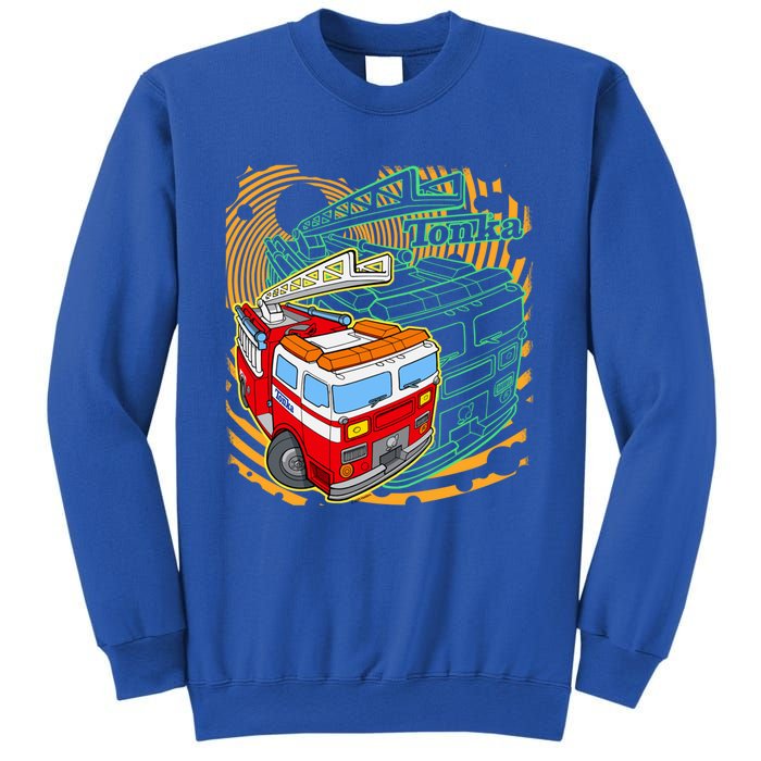 Tonka Rescue Fire Truck Prototype Action Logo Gift Sweatshirt