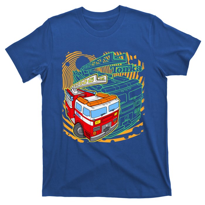 Tonka Rescue Fire Truck Prototype Action Logo Gift T-Shirt