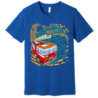 Tonka Rescue Fire Truck Prototype Action Logo Gift Premium T-Shirt