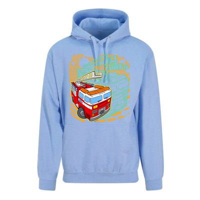 Tonka Rescue Fire Truck Prototype Action Logo Gift Unisex Surf Hoodie