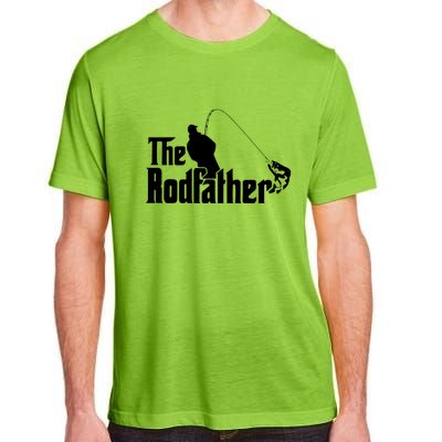 The Rodfather Funny Fishing Dad Fathers Day Gift Adult ChromaSoft Performance T-Shirt