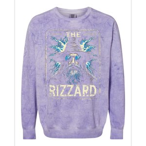 The Rizzard Funny Rizz Wizard Memes Colorblast Crewneck Sweatshirt