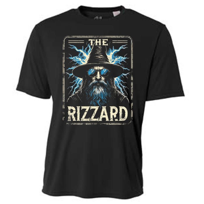 The Rizzard Funny Rizz Wizard Memes Cooling Performance Crew T-Shirt