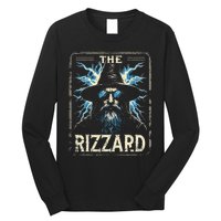 The Rizzard Funny Rizz Wizard Memes Long Sleeve Shirt