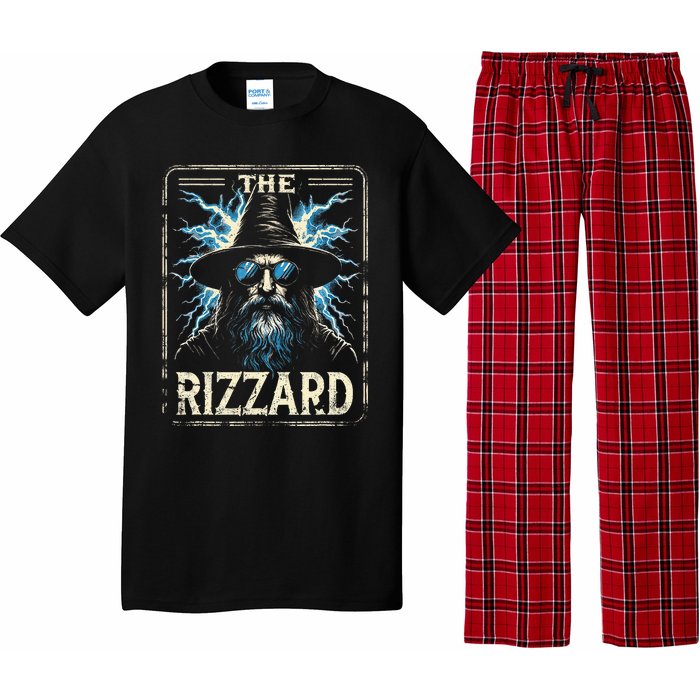 The Rizzard Funny Rizz Wizard Memes Pajama Set