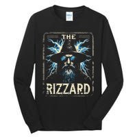 The Rizzard Funny Rizz Wizard Memes Tall Long Sleeve T-Shirt