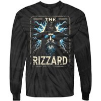 The Rizzard Funny Rizz Wizard Memes Tie-Dye Long Sleeve Shirt