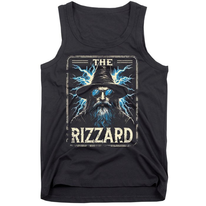 The Rizzard Funny Rizz Wizard Memes Tank Top