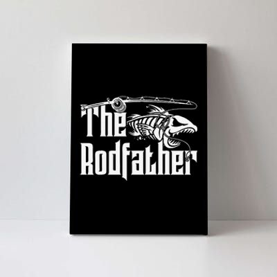 The Rodfather Fishing Canvas