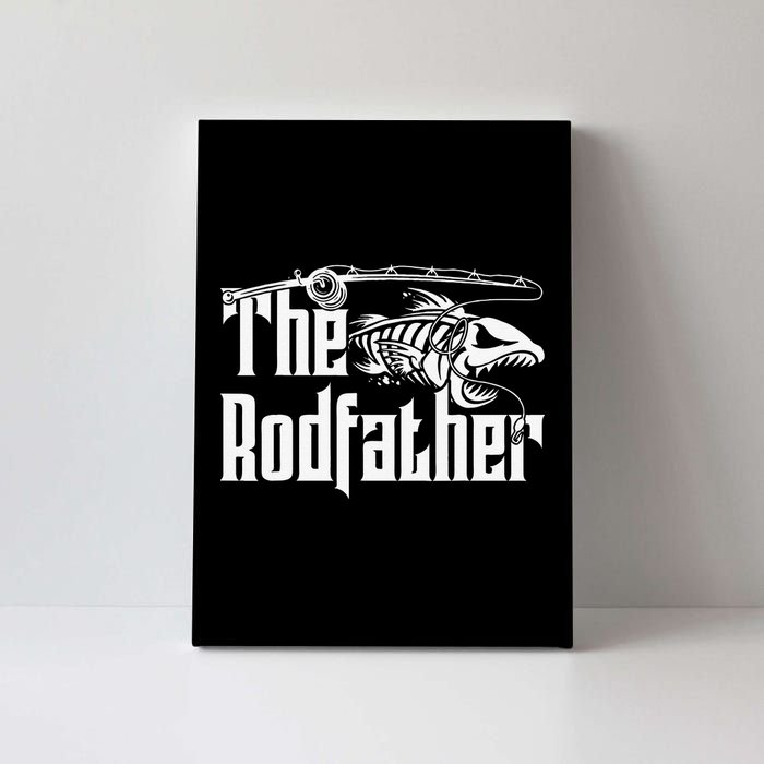 The Rodfather Fishing Canvas