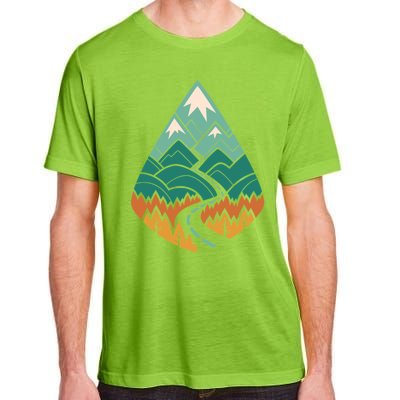 The Road Goes Ever On Summer Adult ChromaSoft Performance T-Shirt