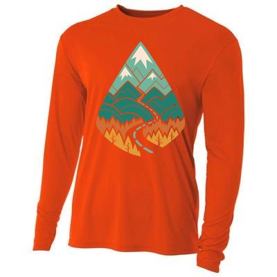 The Road Goes Ever On Summer Cooling Performance Long Sleeve Crew