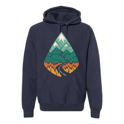 The Road Goes Ever On Summer Premium Hoodie