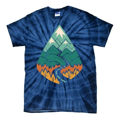 The Road Goes Ever On Summer Tie-Dye T-Shirt