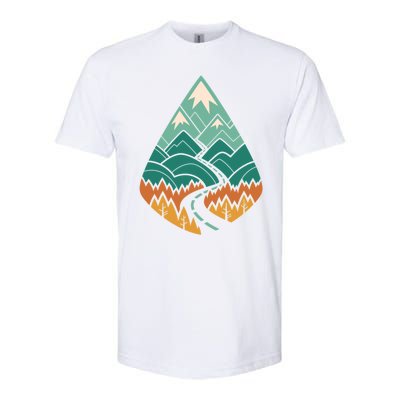 The Road Goes Ever On Summer Softstyle CVC T-Shirt