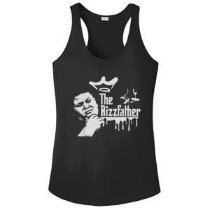 The Rizzler Godfather Funny Meme Ladies PosiCharge Competitor Racerback Tank